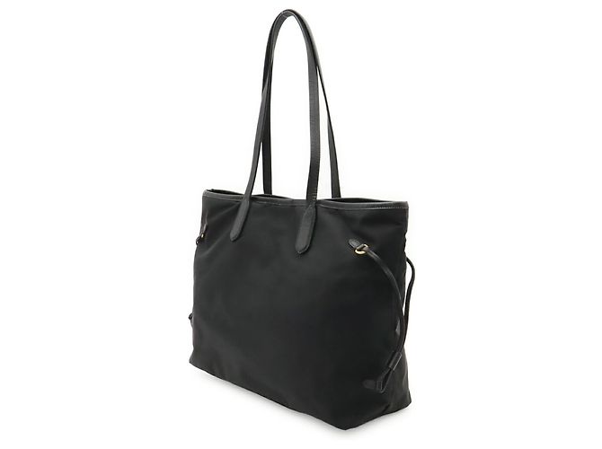 Borsa Tote Prada in nylon nero - vista 3