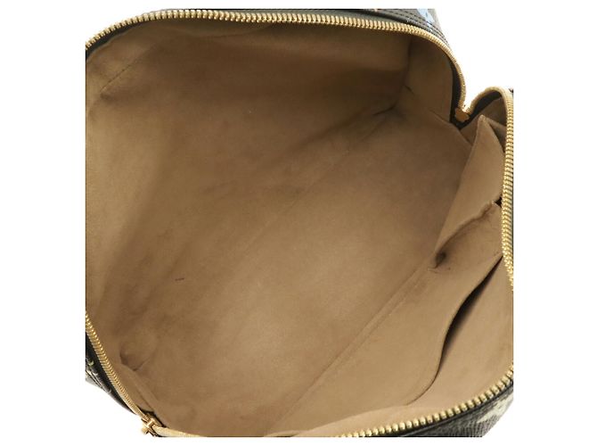 Borsa Louis Vuitton Monogram Multicolor Trouville Nero Multicolore Monogramma - vista 7