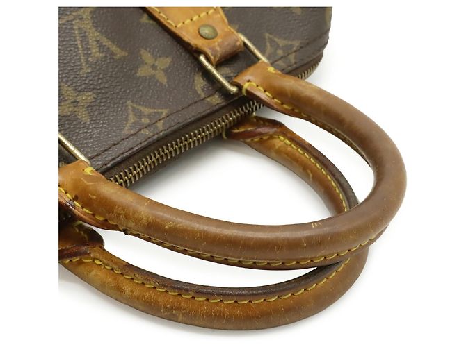 Borsa Louis Vuitton Monogram Speedy 25 Marrone - vue 5