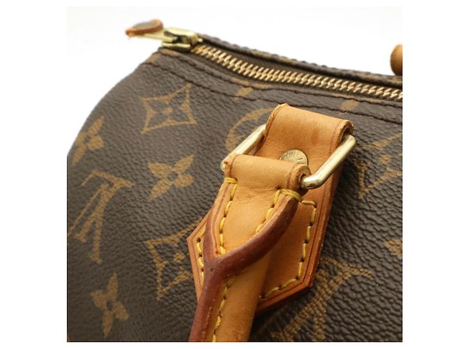 Bolso Louis Vuitton Monogram Speedy 30 Castaño - vista 7