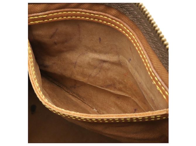 Sac à main Louis Vuitton Monogram Speedy 30 Marron - vue 10