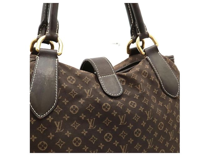 Borsa Tote Louis Vuitton Monogram Idylle Elegy Marrone Grigio antracite - vista 9