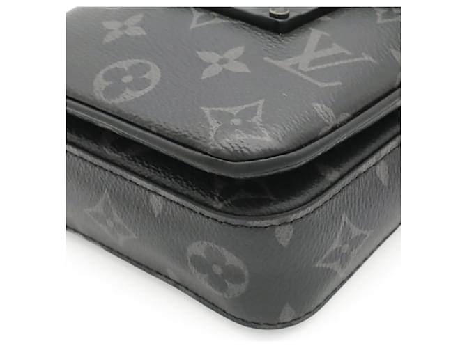 Borsa a tracolla Louis Vuitton Monogram Eclipse Marrone Nero Monogramma - vista 4