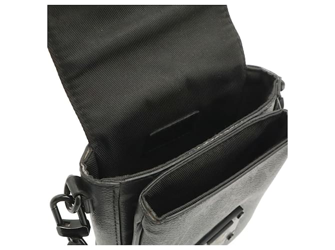 Borsa a tracolla Louis Vuitton Monogram Eclipse Marrone Nero Monogramma - vista 8