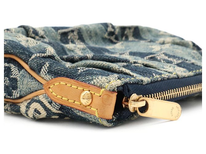 Pochette de bolso Louis Vuitton Monogram Denim Azul Monograma - vista 4