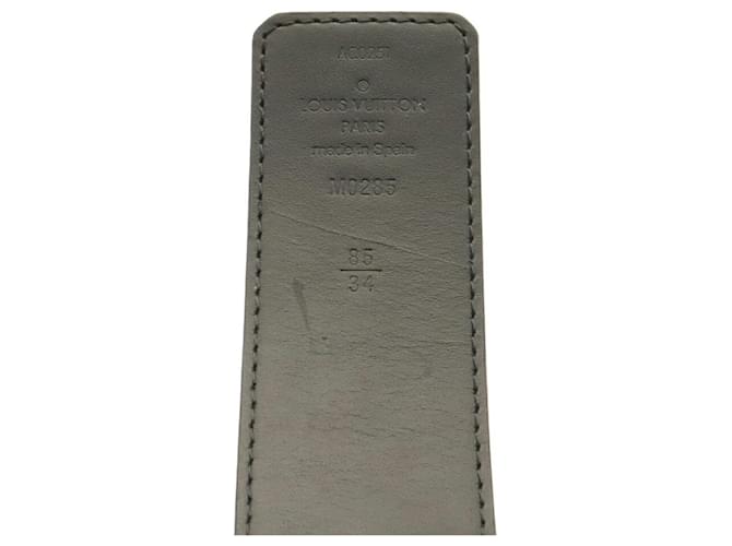 Louis Vuitton Monogram Eclipse Reverse Belt Brown Black - view 10