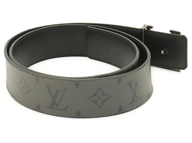 Louis Vuitton Monogram Eclipse Reverse Belt Brown Black - view 3