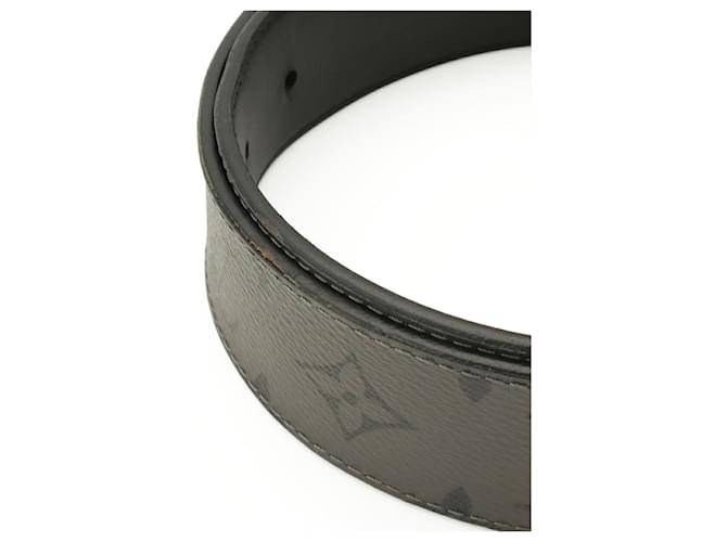 Louis Vuitton Monogram Eclipse Reverse Belt Brown Black - view 7