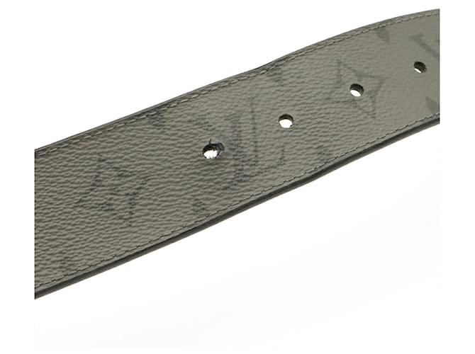 Louis Vuitton Monogram Eclipse Reverse Belt Brown Black - view 9