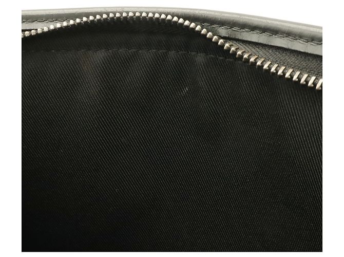 Louis Vuitton Monogram Eclipse Pochette Voyage MM Marrone Nero Monogramma - vista 8