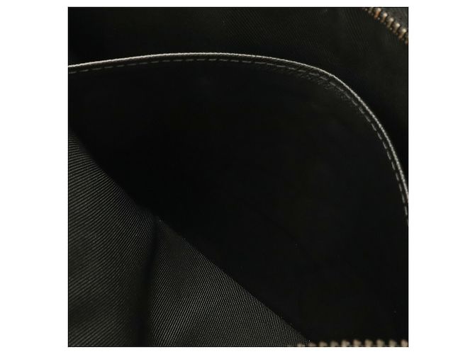 Louis Vuitton Monogram Eclipse Pochette Voyage MM Marrone Nero Monogramma - vista 9