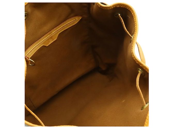 Zaino e Borsa a Spalla Louis Vuitton Monogram Montsouris GM Marrone Monogramma - vista 8