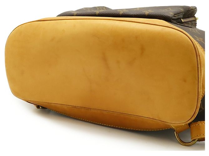 Zaino e Borsa a Spalla Louis Vuitton Monogram Montsouris GM Marrone Monogramma - vista 9