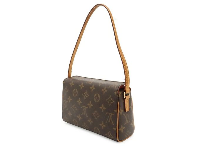 Borsa a mano e borsa a tracolla Louis Vuitton Monogram Recital Marrone Monogramma - vista 3