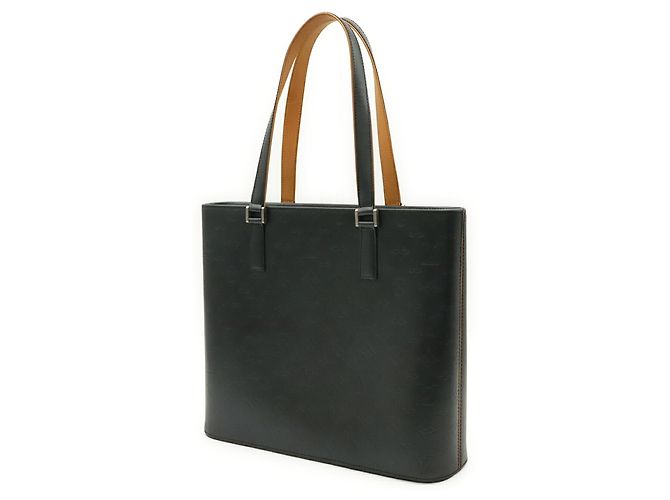 Borsa Tote Louis Vuitton Monogram Mat Wilwood Blu Monogramma - vista 3