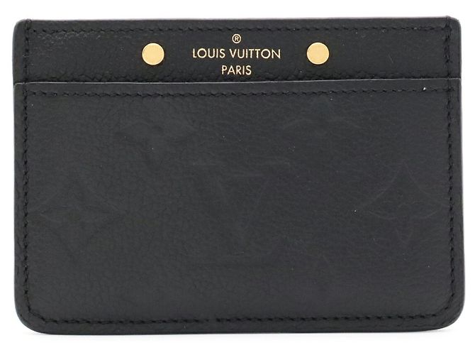 Tarjetero Monogram Empreinte Louis Vuitton Negro - vista 2