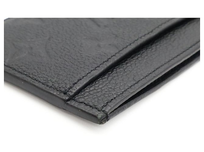 Tarjetero Monogram Empreinte Louis Vuitton Negro - vista 7