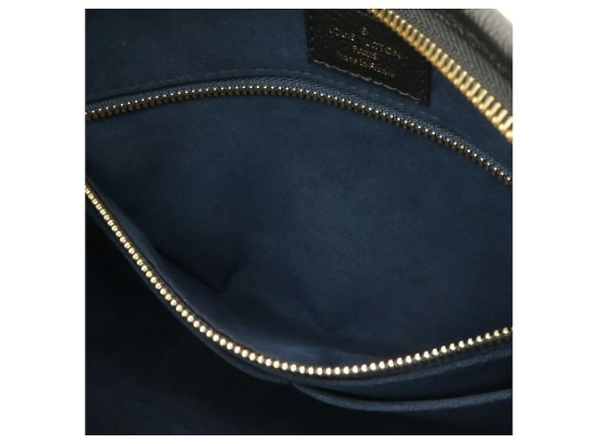 Bolsa de ombro Louis Vuitton Monogram Empreinte Carryall Zip NM PM Preto Multicor - vista 9