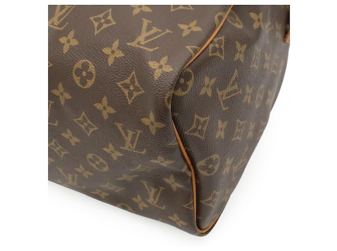 Borsa Louis Vuitton Monogram Speedy 30 Marrone - vista 4