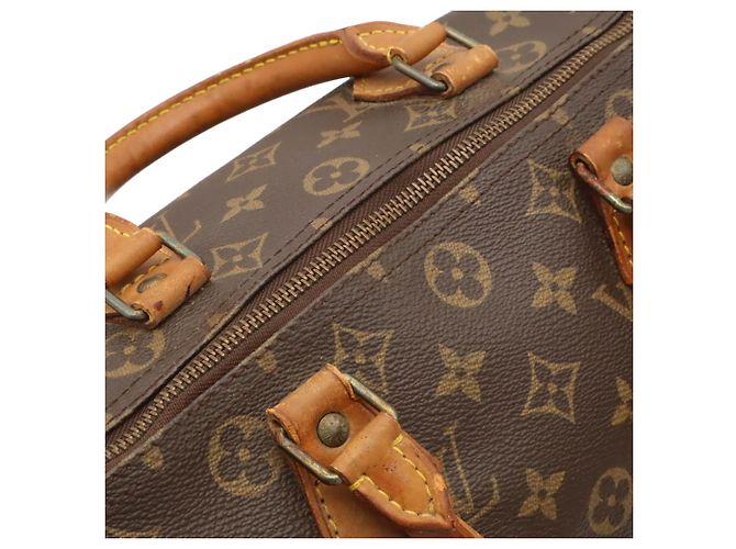Borsa Louis Vuitton Monogram Speedy 30 Marrone - vista 9