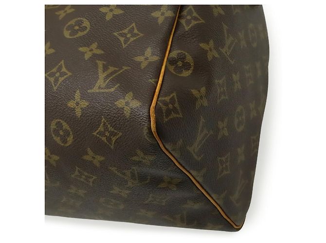 Borsa Louis Vuitton Monogram Speedy 30 Marrone - vista 4