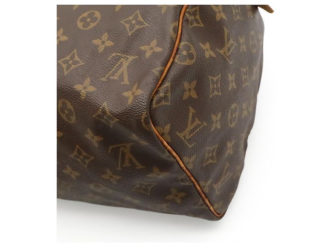 Borsa Louis Vuitton Monogram Speedy 30 M41526 Marrone - vista 4