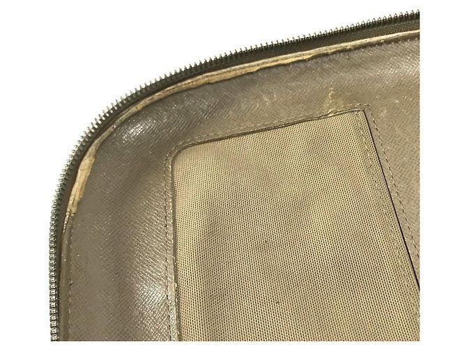 Borsa a tracolla Louis Vuitton Damier Geant Maje Cachi - vista 15