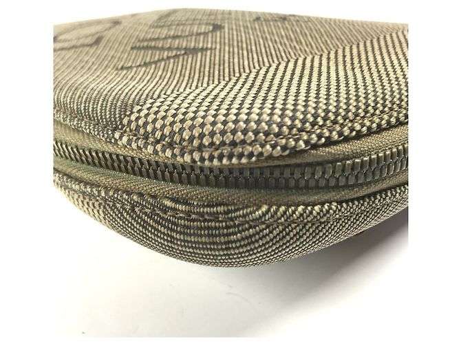 Borsa a tracolla Louis Vuitton Damier Geant Maje Cachi - vista 7