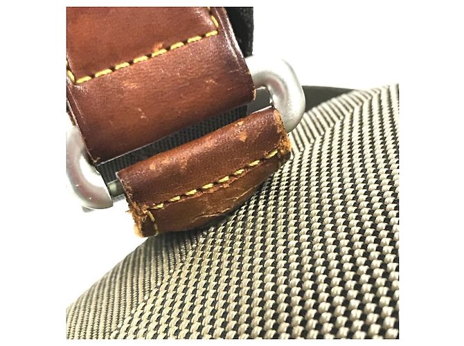 Borsa a tracolla Louis Vuitton Damier Geant Maje Cachi - vista 9