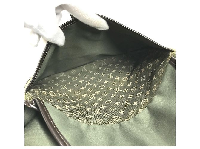 Louis Vuitton Monogram Mini Belanger Umhängetasche Khaki Monogramm - Ansicht 17