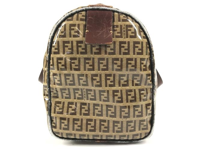 Fendi Vintage Zucca Logo Zucchino Tasche - Ansicht 3