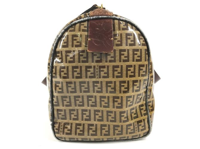Fendi Vintage Zucca Logo Zucchino Tasche - Ansicht 4
