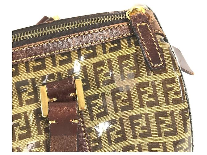 Fendi Vintage Zucca Logo Zucchino Tasche - Ansicht 9