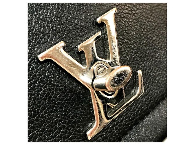 Sac Lockme BB Chain Louis Vuitton Noir - vue 7