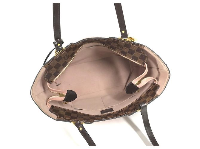 Louis Vuitton N44041 Borsa Damier Jersey Marrone Rosa Damier ebene - vista 12
