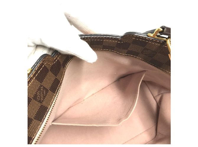 Louis Vuitton N44041 Borsa Damier Jersey Marrone Rosa Damier ebene - vista 15