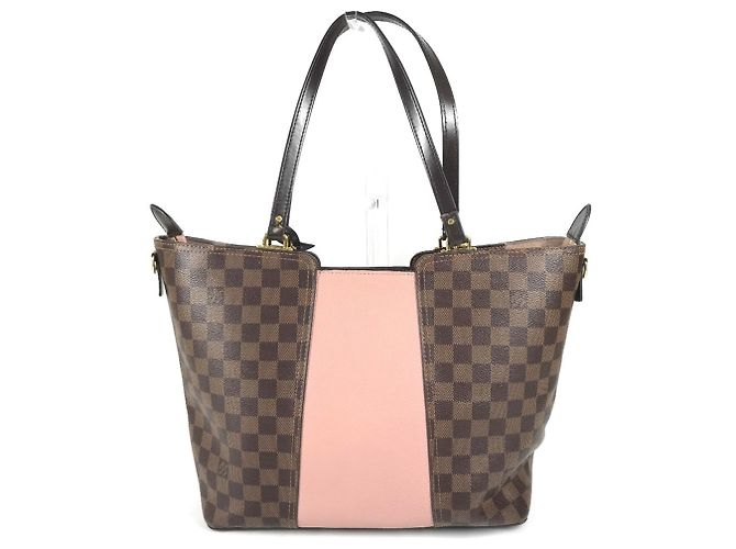Louis Vuitton N44041 Borsa Damier Jersey Marrone Rosa Damier ebene - vista 2