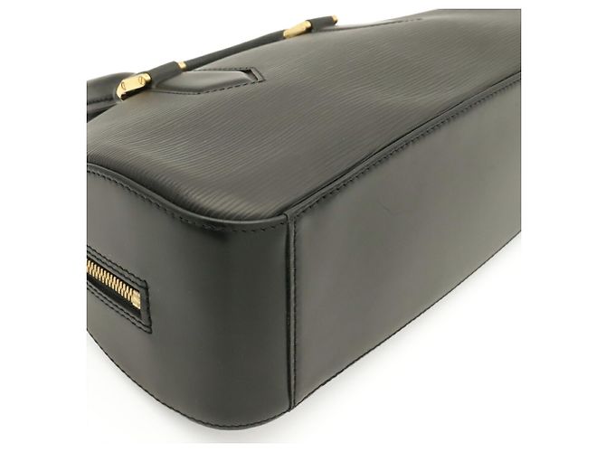 Borsa Louis Vuitton Epi Jasmine Nero - vista 4