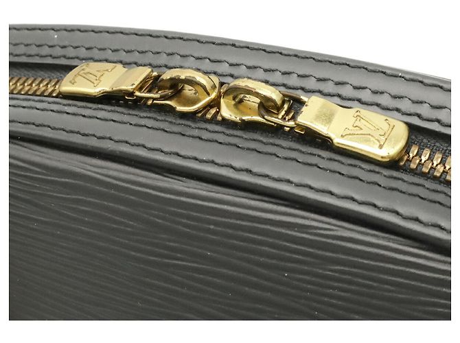 Borsa Louis Vuitton Epi Jasmine Nero - vista 5