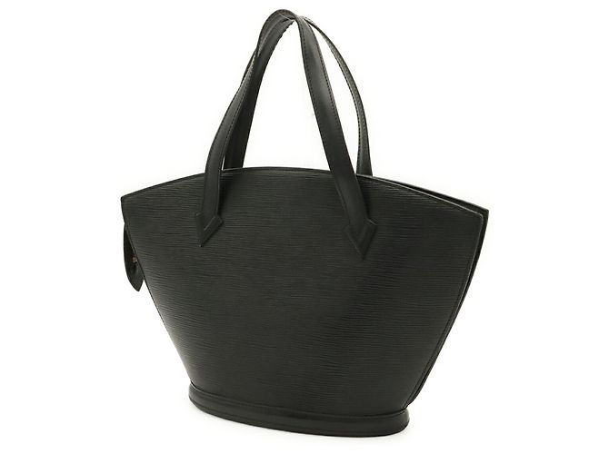 Borsa Tote Louis Vuitton Epi Saint Jacques Nero - vista 3