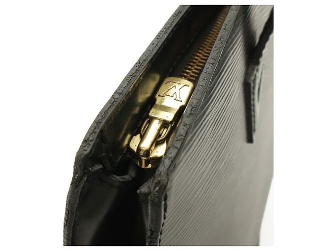Borsa Tote Louis Vuitton Epi Saint Jacques Nero - vista 5