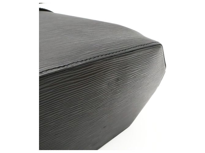 Borsa a Spalla Louis Vuitton Epi Sac Depaule PM Nero - vista 10