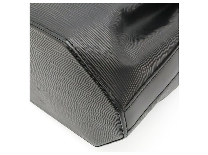 Borsa a Spalla Louis Vuitton Epi Sac Depaule PM Nero - vista 4