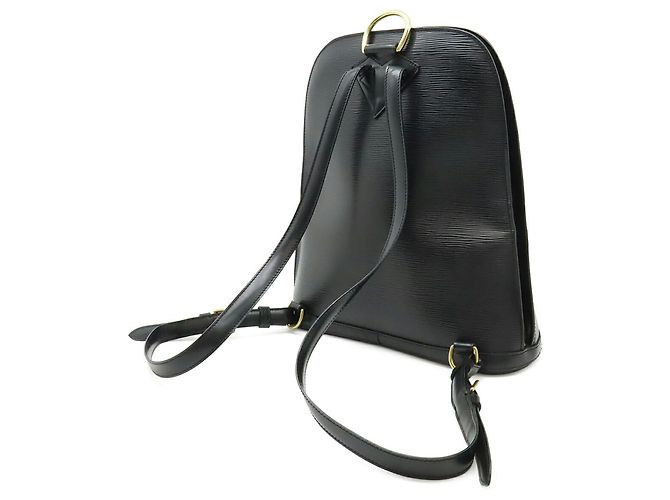 Zaino e Borsa a Spalla Louis Vuitton Epi Cobelin Nero - vista 3