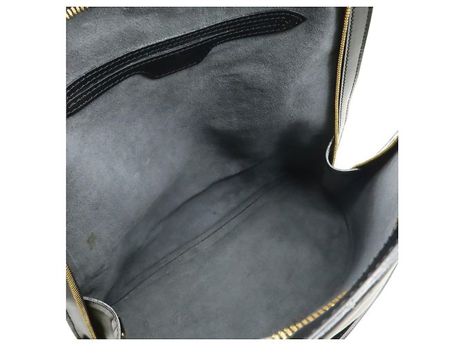 Zaino e Borsa a Spalla Louis Vuitton Epi Cobelin Nero - vista 8