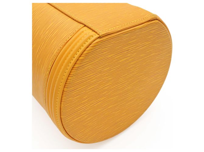 Borsa Louis Vuitton Epi Cannes Vanity Bag Giallo - vista 4
