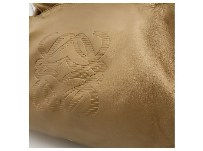 Borsa Loewe Anagram Nappa Aire D'oro - vista 10
