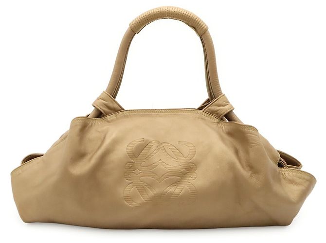 Borsa Loewe Anagram Nappa Aire D'oro - vista 2