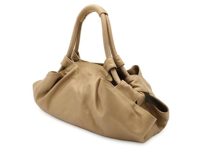 Borsa Loewe Anagram Nappa Aire D'oro - vista 3