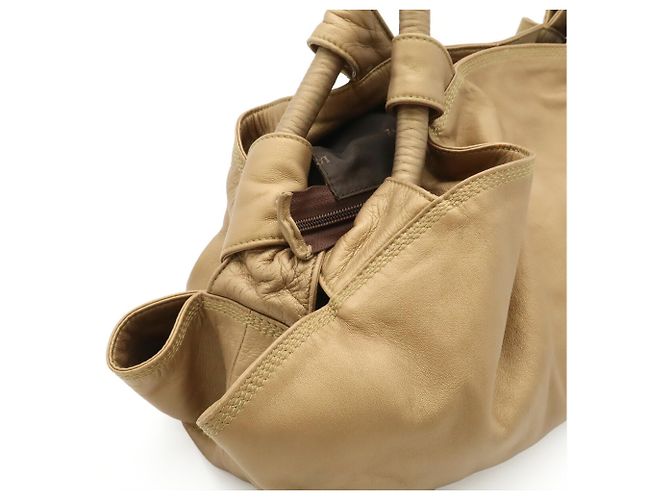 Borsa Loewe Anagram Nappa Aire D'oro - vista 8